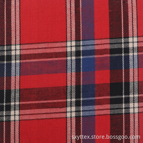 Laslest Lady's Colorful Cotton Plaid Petticoat Fabric